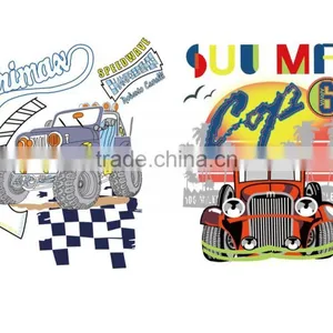 High Quality Plastisol Heat Transfer Printing Method T-shirt Logo Printed thumbnail-5