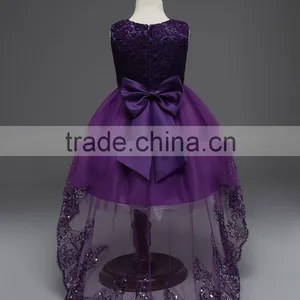 Customize Frock Design for Baby Girl 2017 Summer & Autumn Kids Baby Girl Dress Colorful Puffy Flower Dress Children Clothes thumbnail-2