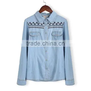 Custom New Fashion Design Ladies' Blouses & Tops thumbnail-1