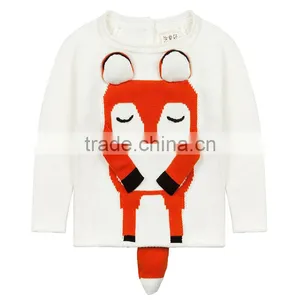 S17683A Latest Knitted Pullover Sweater Designs for Kids thumbnail-4