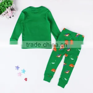 S15515A Wholesale Bamboo Cotton Baby Children Pajamas Sleepwear thumbnail-3