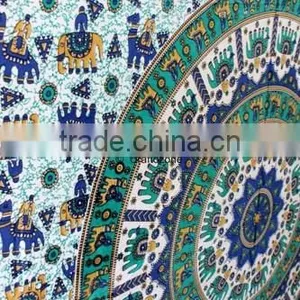 Hippie Tapestry Mandala Tapestry Color White thumbnail-2