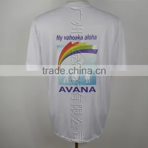100% Polyester White Color Election T-shirt With Heat Transfer Printing thumbnail-2