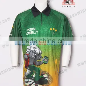 Reversible High Quality Dart Shirt Polyester Sublimated Dart Jersey / Dart Wear thumbnail-6
