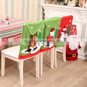 Factory Wholesale Skiing Dining Christmas Chair Cover For Home Decor thumbnail-1