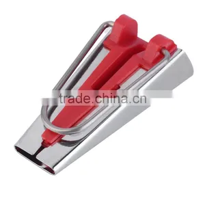 2016 New High Quality 1Pc Fabric Clover Bias Tape Maker Binding Tool 18mm Set Machine Tool Sewing Quilting Hot Selling thumbnail-3
