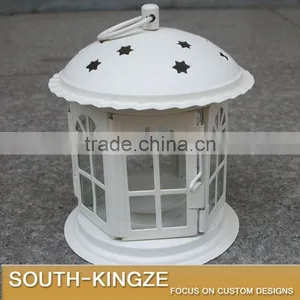 Black/White Iron Menorah/Candle Holder thumbnail-5