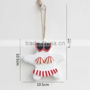 Sex Bikini Wooden Starfish Hangings Decorative Wall Hanging Art And Craft thumbnail-6