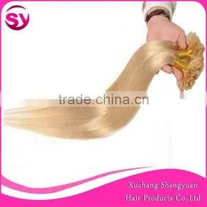 Factory Price Ombre u Tip Hair Extension, Prebonded U Tip Hair, Keratin U Tip Hair Extension thumbnail-2
