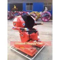 Amusement Park Kid Enjoyment Car Happy Swing Racing Car Ride for Sale thumbnail-2