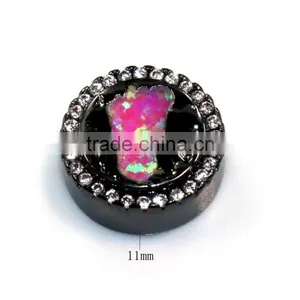 Latest Design Beads Necklace Rondelle cz Pave Beads thumbnail-3