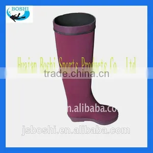 Ladies Red High Boots thumbnail-1