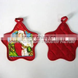 CUSTOMIZED Christmas DESIGN KITCHEN Printed Pot Holder With Neoprene thumbnail-4