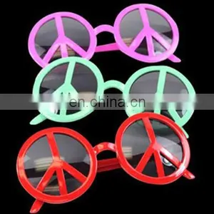 SGN-0634 Peace Sign Eye Glasses thumbnail-1