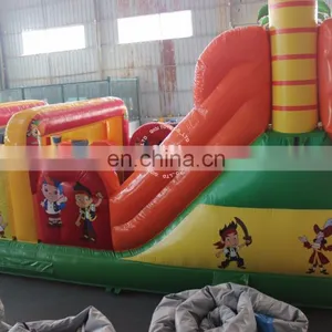 Palm Tree CE Certified Obstacle Course Jumping Inflatable thumbnail-3