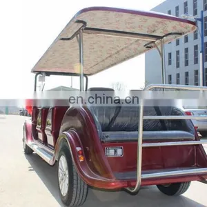 Eight Seat Classic Car Electric Golf Car thumbnail-3