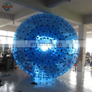 Human Size Inflatable Rolling Ball On Grass thumbnail-1