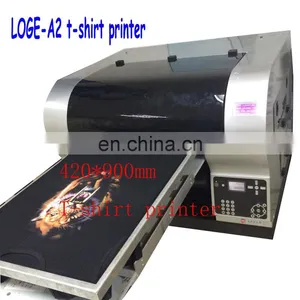 SLJET Laserjet Pro 100 Eco Solvent 3d t Shirt Flatbed uv Printer Printing Machine for Sale thumbnail-1