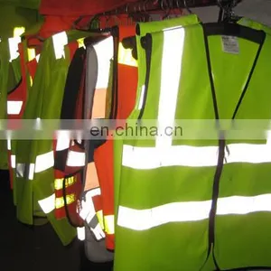 2017 Hi Vis Wholesale Knitted Fabric Reflective Safety Vest thumbnail-4