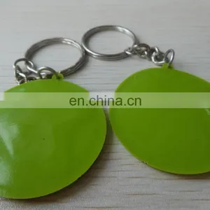 Round Shaped Personalized Cool Soft Pvc Keychain thumbnail-2