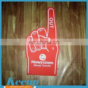 Logo Items Big Promotional EVA Foam Hand Fans thumbnail-3
