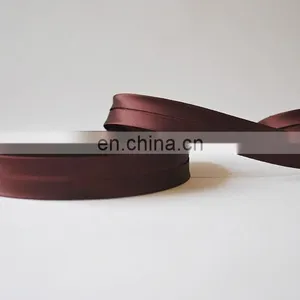 Bias Binding Satin Ribbon Dark Wine thumbnail-1