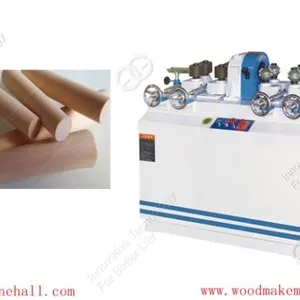 Automatic Wooden Shovel Shaft Handle Making Machine for Sale in Factory Price thumbnail-2