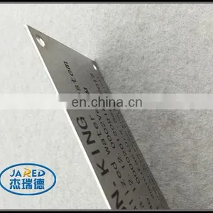 Fast Delivery and Good Quality Engraved Letter Brushed Nameplate thumbnail-5