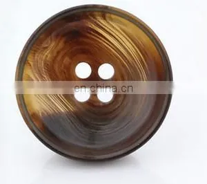 Resin Sewing Button Scrapbooking Round Black 4 Holes 20MM thumbnail-2