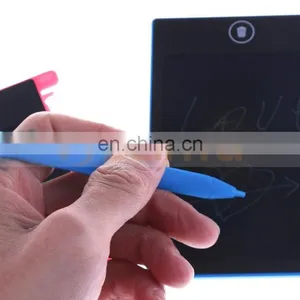Digital LCD Graffiti Drawing Notepad Kids Erasable Writing Board With Eraser Lock thumbnail-4