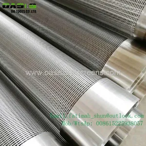 304 Steel Square Slot 20 Strainers Deep Well Water Pipes With Threaded Ends thumbnail-3