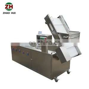 Commercial Automatic Ozone Bubble Apple Fruit and Lettuce Vegetable Washing Machine Line thumbnail-2