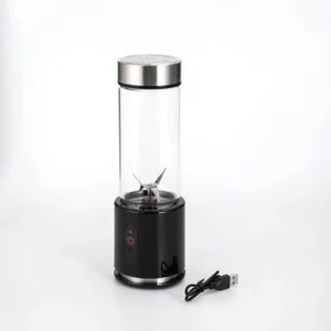 350ml 100W SUS304 4000mAh USB Charging Electrical Blender Porable Slow Juicer Glass Juicer Cup thumbnail-1