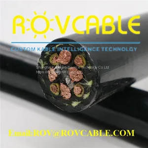 4 Core Underwater Unmibilcal With Coaxial RG59 Cable Shielded Twisted Pair thumbnail-1