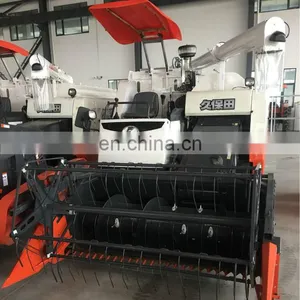 High Quality Kubota Second-hand Rice Harvester Combine 688Q Wheat Cutting Machines thumbnail-3
