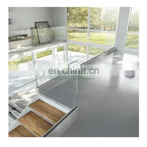 Top Manufacturer Stair Handrail Aluminum Base Shoe Glass Railing With High Quality thumbnail-2