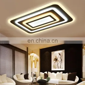 Square LED Chandeliers Light for Dining Living Room thumbnail-2