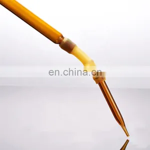 Lab 10ml 25ml 50ml 100ml Brown Basic Glass Burette With Rubber Tubing Connector thumbnail-4