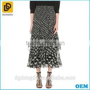 New Design Printing Chiffon Maxi Long Dresses 2016 thumbnail-3