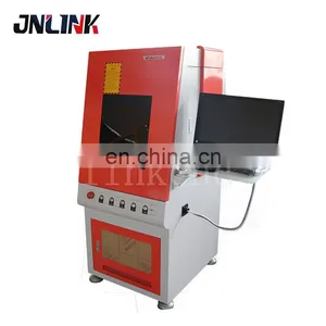 Closed Type Ear Tag Surgical Instruments Plastic and Metal 20W Fiber Laser Marking Machine thumbnail-1