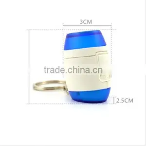 Laser Projector Clock Mini Light Time Digital Protable Keychain LED thumbnail-2