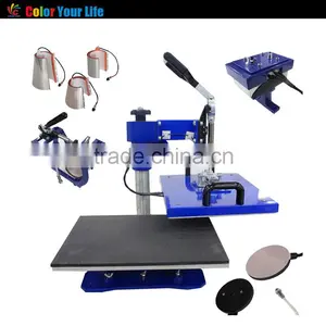 Combo Multi Function 6 in 1 Heat Press Printing Machine thumbnail-1