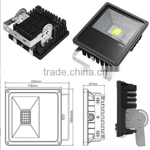 2016 New Dmx Rgb LED Flood Light Outdoor 80W Floodlight Shenzhen Manufucturer thumbnail-3