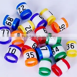 Plastic Bird Leg Ring for Pigeon Chicks Bantam Poultry thumbnail-1