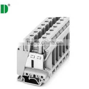 15.2mm DIN Rail Terminal Blocks With Phoenix Type 150A High Current thumbnail-1