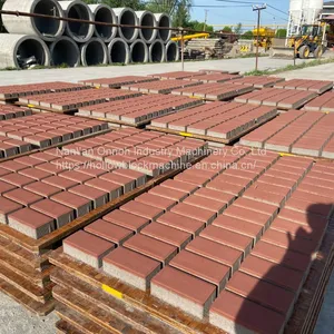 Cement Brick Making Machine Small Color Paver Machine Concrete Brick Machine - Onnoh Manual Brick Moulding Machine thumbnail-5
