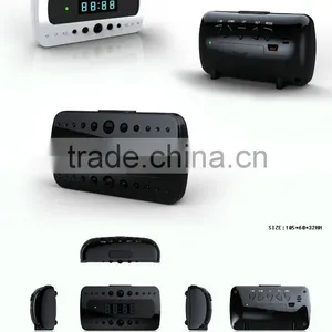 Wireless Wall WiFi IP Hidden Clock Camera T10 P2P IR Night Vision Camcorder H.264 Remote Control Mini DV/DVR thumbnail-1