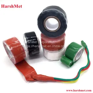 High Voltage Waterproof Insulation Silicone Rubber Self Fusing Tape thumbnail-1