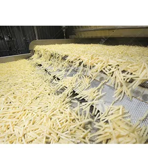 Top Quality Stainless Steel Automatic Deep Chips Frying Machine Industrial Continuous Frying Equipment for Sale thumbnail-5