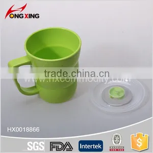 Hot Sale Microwave pp Plastic Soup Mug With Handle and Lid thumbnail-2